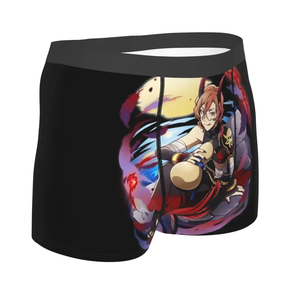 Bungou Stray Dogs Chuuya Nakahara Man's Underwear, Highly Breathable printing High Quality Gift Idea