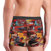 Custom Lighting McQueen Boxers Shorts Men's Cartoon Briefs Underwear Novelty Underpants