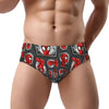 Custom Superhero Briefs Underwear Men's Comfortable Stretch Spider Man Head Panties