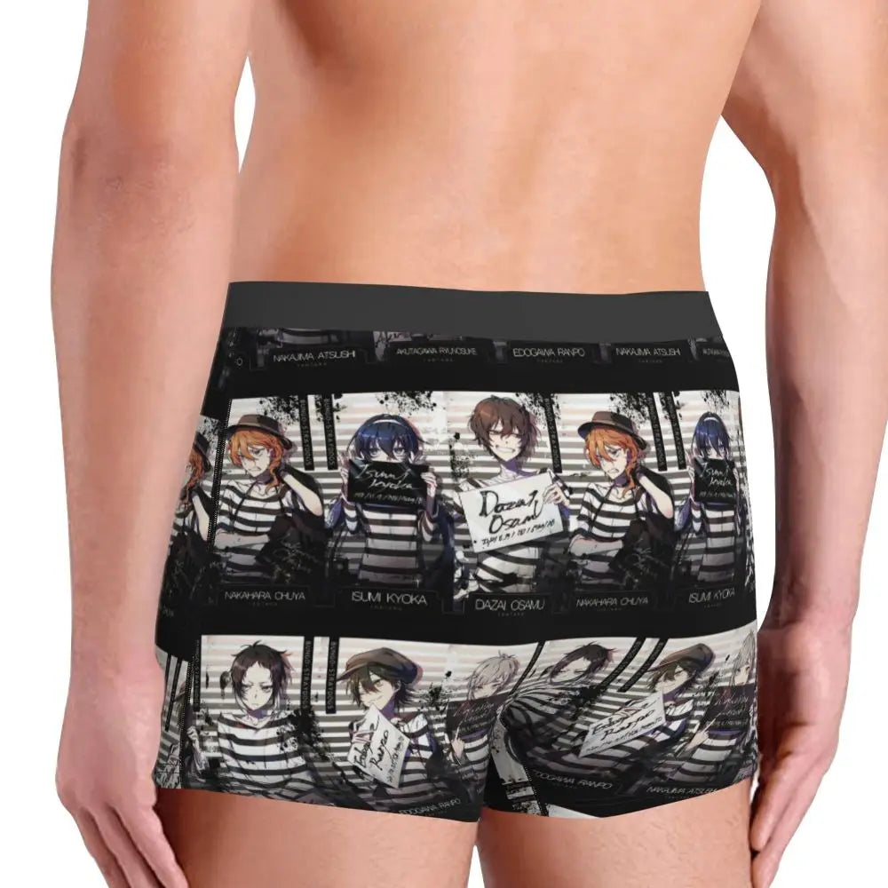 Bungou Stray Dogs Chuuya Nakahara Man's Underwear, Highly Breathable printing High Quality Gift Idea