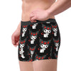 Men Kuromi Devil Hello Kitty Boxer Shorts Panties Polyester Underwear Male Fashion Underpants