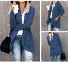 Autumn Long Coat Women Jumper Pull Femme Loose Knitted Ladies Outerwear Ropa Mujer Fashion Cardigan Jacket Sweater Woman Clothes