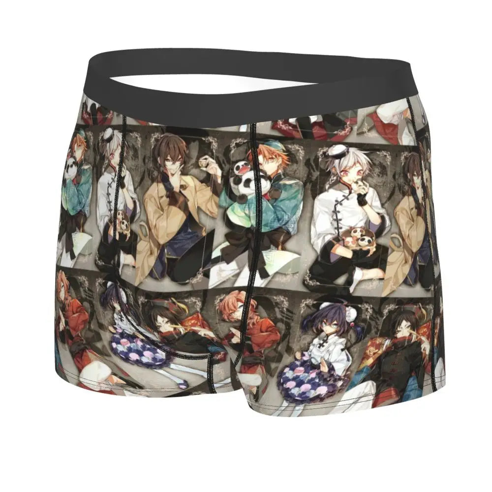 Bungou Stray Dogs Chuuya Nakahara Man's Underwear, Highly Breathable printing High Quality Gift Idea