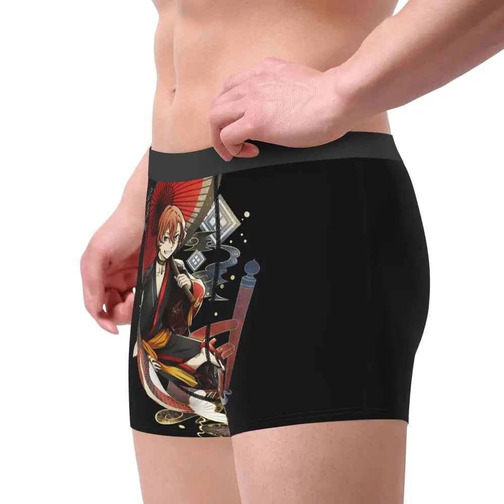 Bungou Stray Dogs Chuuya Nakahara Man's Underwear, Highly Breathable printing High Quality Gift Idea
