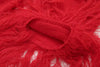 BKQU Feather Patchwork Knitted Cardigan Women Fashion Long Sleeve Single Breasted Short Loose Sweater Coats Elegant Street Tops