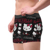 Custom Hello Kitty Brightening My Day Boxer Merch Boxers Shorts Novelty Underwear Boxer Briefs Gag Soft Quilt Underpants Man