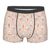 Carrot and Bunny Easter Men Underwear Boxer Hombre Men Anime Cartoon Polyester Print Boy Panties Shorts Men Boxer