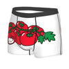 Custom Hello Kitty Tomato Men Boxer Briefs Cozy Underwear Printing Novelty Underpants