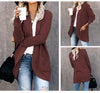 Autumn Long Coat Women Jumper Pull Femme Loose Knitted Ladies Outerwear Ropa Mujer Fashion Cardigan Jacket Sweater Woman Clothes