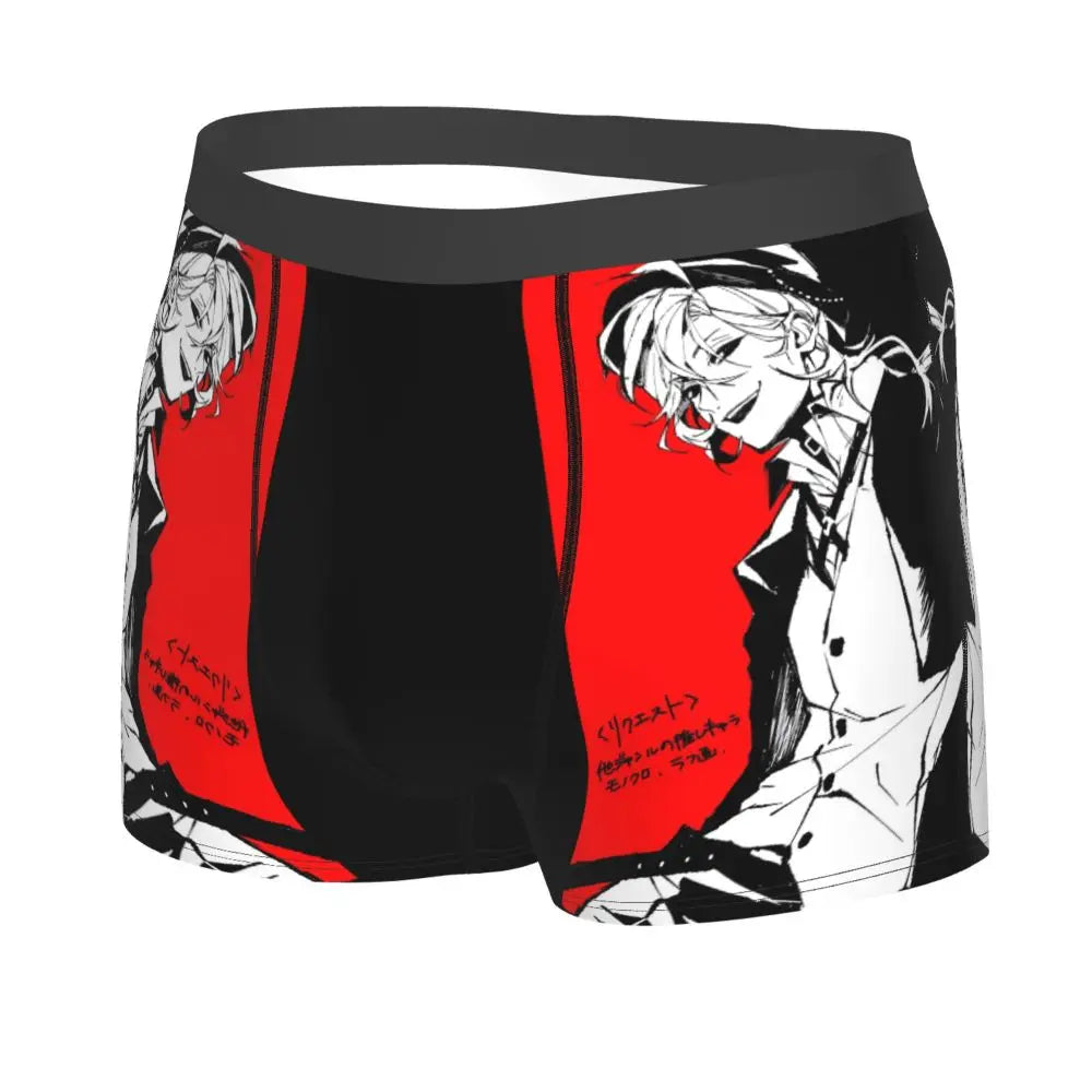 Bungou Stray Dogs Chuuya Nakahara Man's Underwear, Highly Breathable printing High Quality Gift Idea
