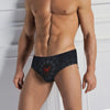 Custom Superhero Briefs Underwear Men's Comfortable Stretch Spider Man Head Panties