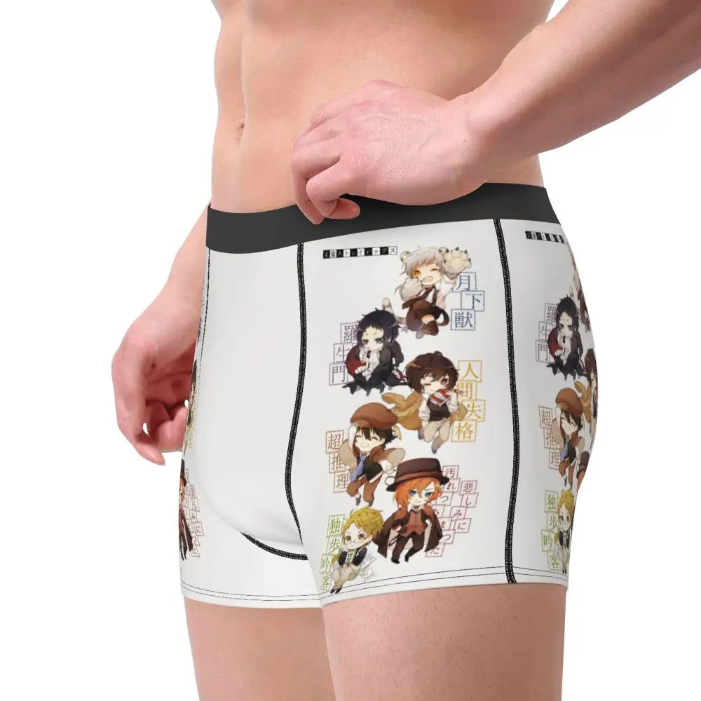 Bungou Stray Dogs Chuuya Nakahara Man's Underwear, Highly Breathable printing High Quality Gift Idea