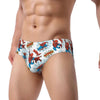 Custom Superhero Briefs Underwear Men's Comfortable Stretch Spider Man Head Panties