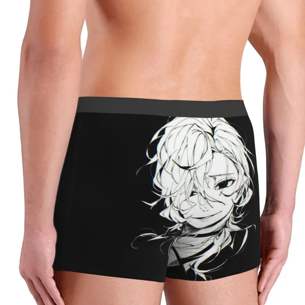 Bungou Stray Dogs Chuuya Nakahara Man's Underwear, Highly Breathable printing High Quality Gift Idea