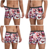 Christmas Hello Kitty Underwear Print Trunk Trenky Men Underpants Soft Trend Shorts Briefs Birthday Gift