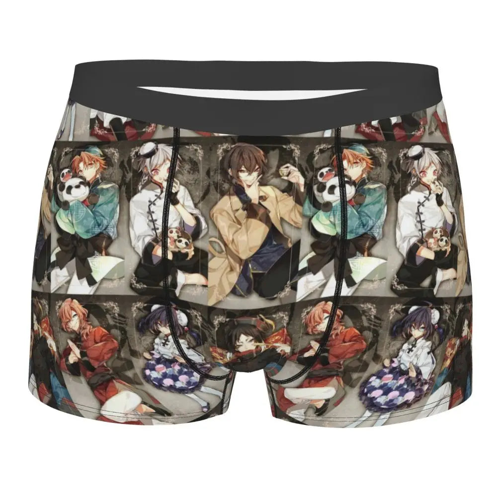 Bungou Stray Dogs Chuuya Nakahara Man's Underwear, Highly Breathable printing High Quality Gift Idea