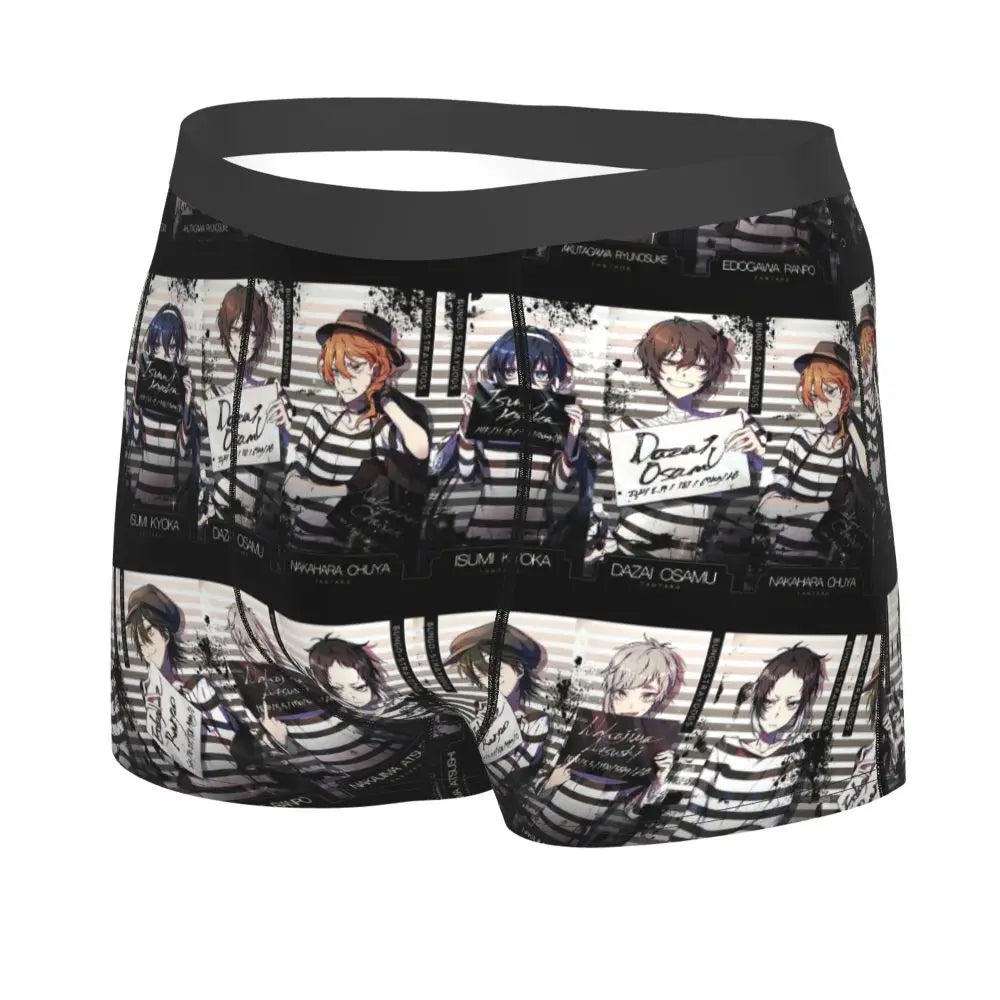 Bungou Stray Dogs Chuuya Nakahara Man's Underwear, Highly Breathable printing High Quality Gift Idea