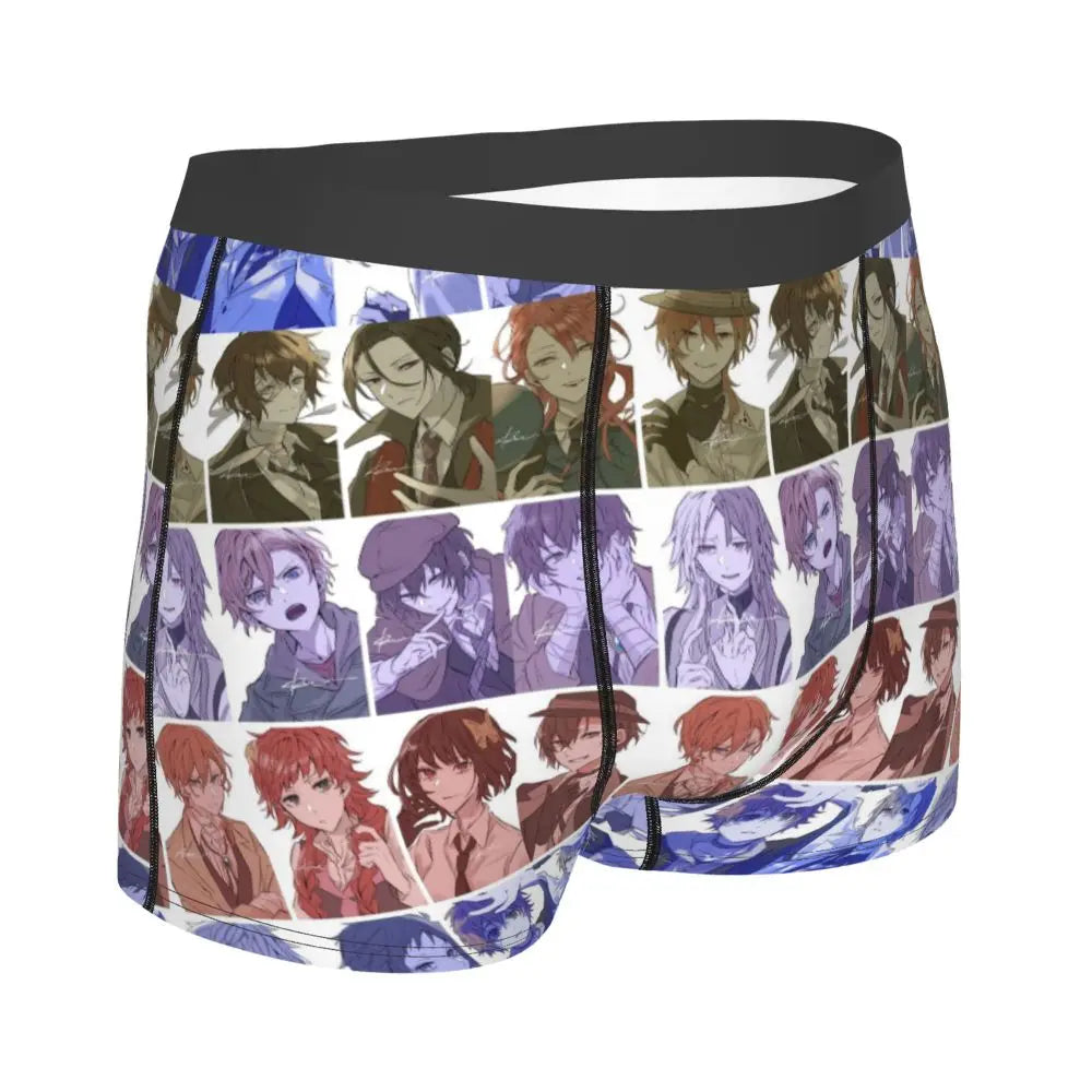 Bungou Stray Dogs Chuuya Nakahara Man's Underwear, Highly Breathable printing High Quality Gift Idea