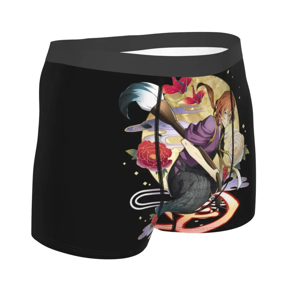 Bungou Stray Dogs Chuuya Nakahara Man's Underwear, Highly Breathable printing High Quality Gift Idea