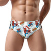 Custom Superhero Briefs Underwear Men's Comfortable Stretch Spider Man Head Panties