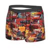 Custom Lighting McQueen Boxers Shorts Men's Cartoon Briefs Underwear Novelty Underpants