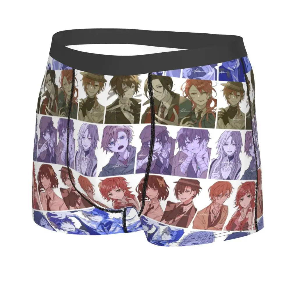 Bungou Stray Dogs Chuuya Nakahara Man's Underwear, Highly Breathable printing High Quality Gift Idea