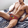 Custom Superhero Briefs Underwear Men's Comfortable Stretch Spider Man Head Panties