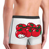 Custom Hello Kitty Tomato Men Boxer Briefs Cozy Underwear Printing Novelty Underpants