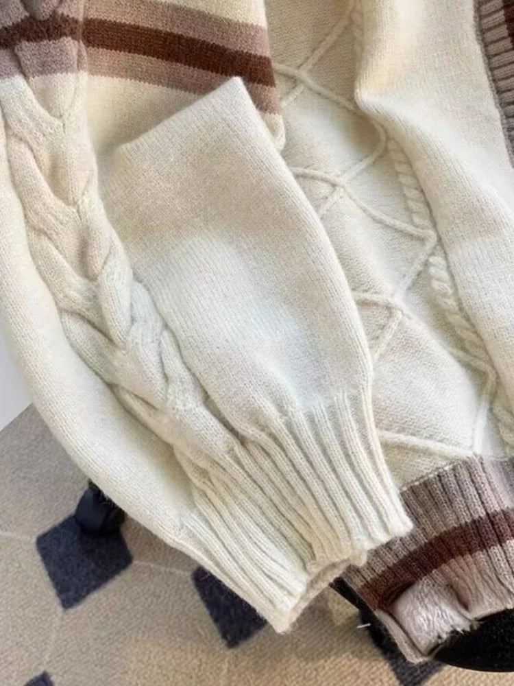 Cardigan Women Solid Oversize Loose Sweaters Student Preppy Sweet Girl Cute Knitwear New All-match Soft Hot Sale Basic
