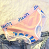 Cottonl Breathable Print Unisex Underwear Les Handsome T SportsFor Girs Brief Pantie