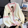 Cardigan Women Solid Oversize Loose Sweaters Student Preppy Sweet Girl Cute Knitwear New All-match Soft Hot Sale Basic