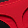 Customized Printing Your Custom Texts Thong Female Lingerie Red Cotton Underwear for Womens Soft Seamless Invisible Breathable