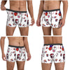 Christmas Hello Kitty Underwear Print Trunk Trenky Men Underpants Soft Trend Shorts Briefs Birthday Gift
