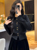 Early Autumn 2024 Red Knitted Cardigan Sweater Jacket Women Short Long Sleeved White Women Cardigan Crop Top pull coreen