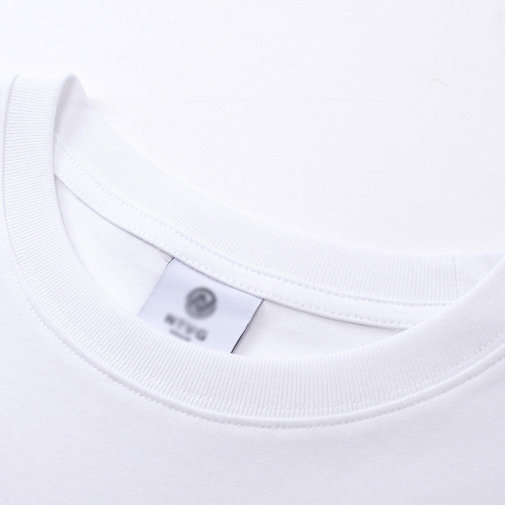 Graffiti Letter Short Sleeve T-shirt High Street Hip Hop