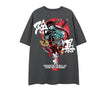 Harajuku Port Style Five-point Sleeve T-shirt