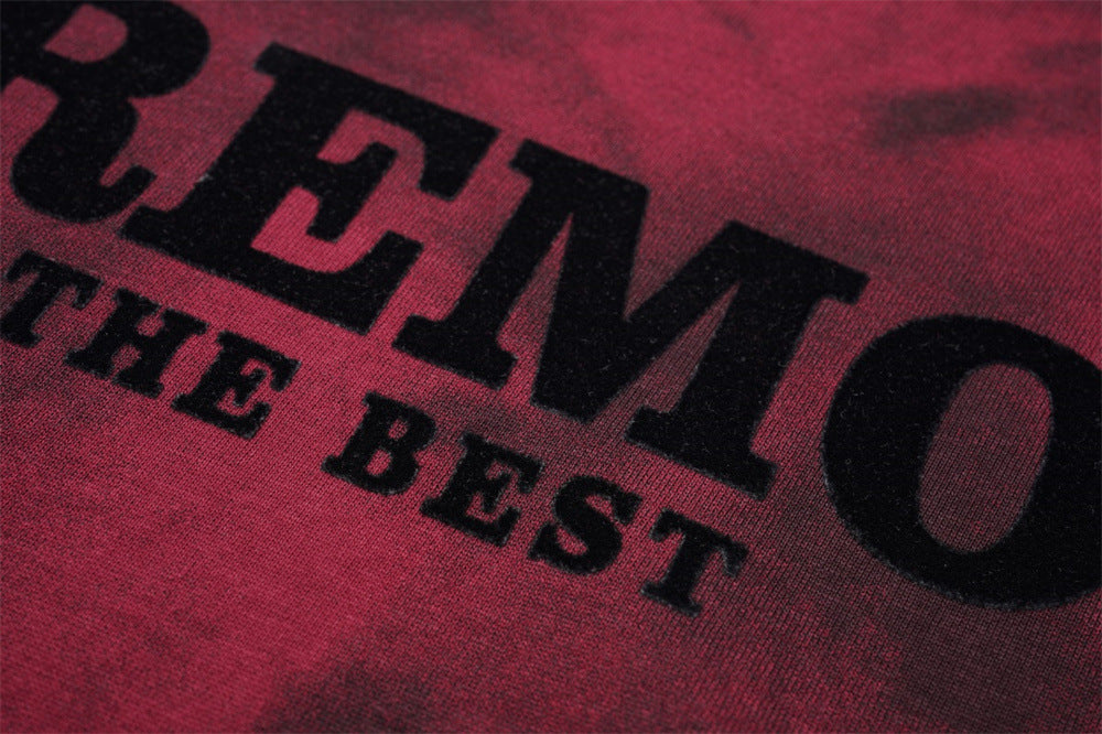 Batik Old Dirty Short-sleeved T-shirt Men