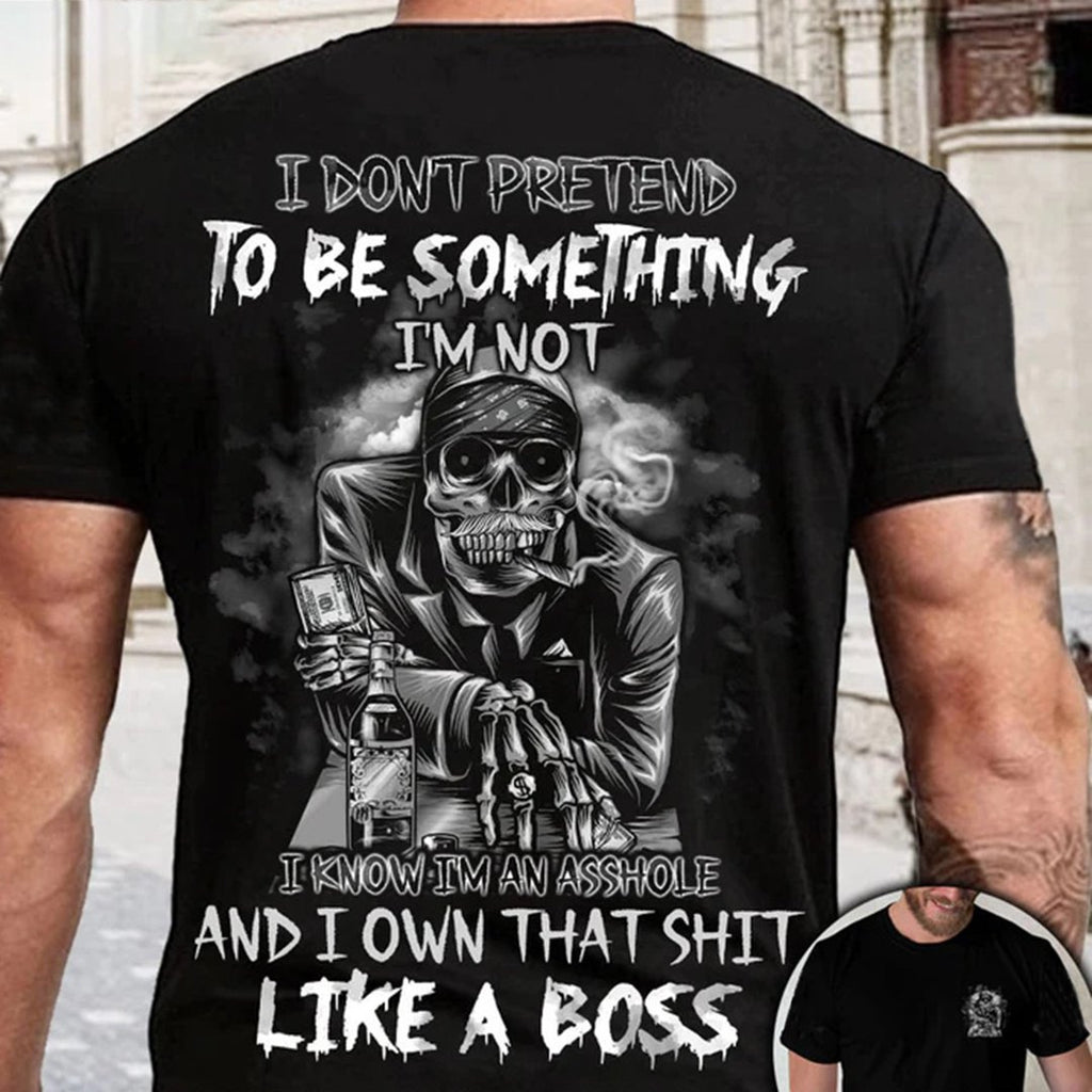 3D Printed Men's Street Short Sleeve Sports T-shirt Top