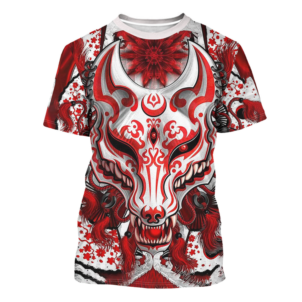 Versatile Men's Casual 3D Printed Short Sleeves