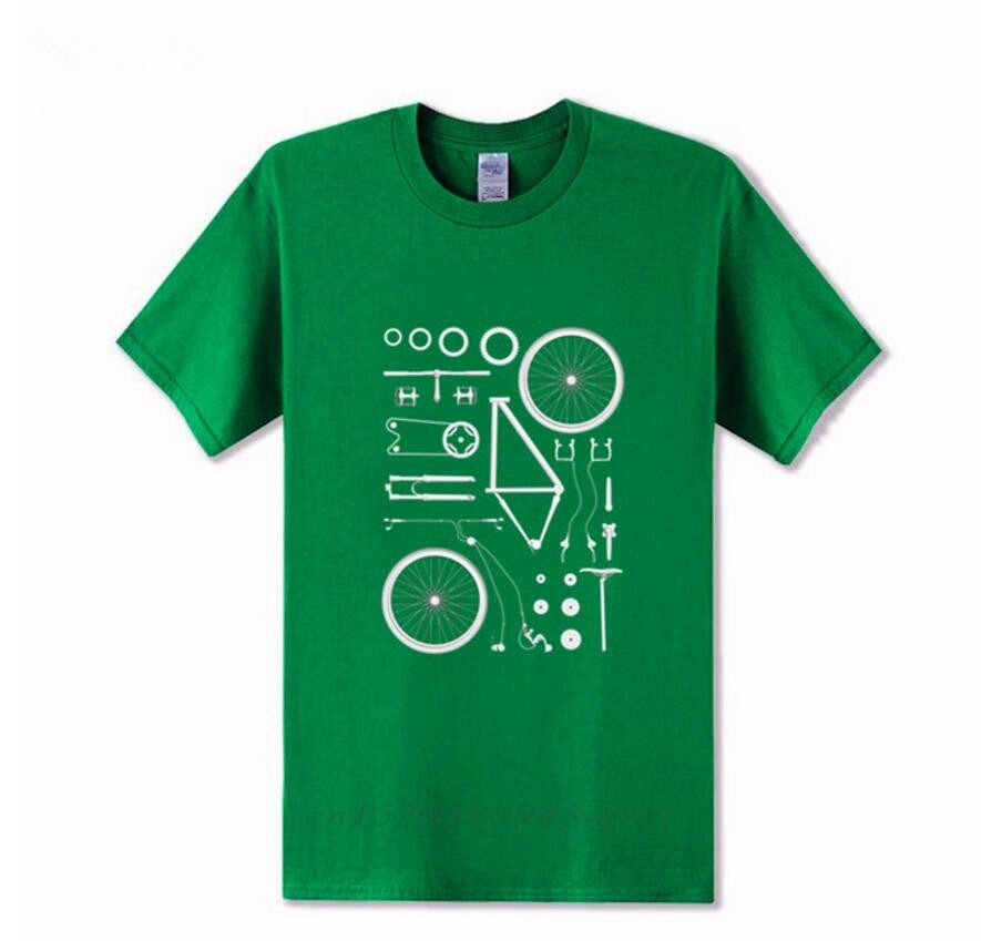 Men And Women's Fashion Casual Print Short-sleeved T-shirt