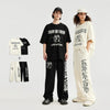 Hip Hop Letters Printing Suit Men And Women
