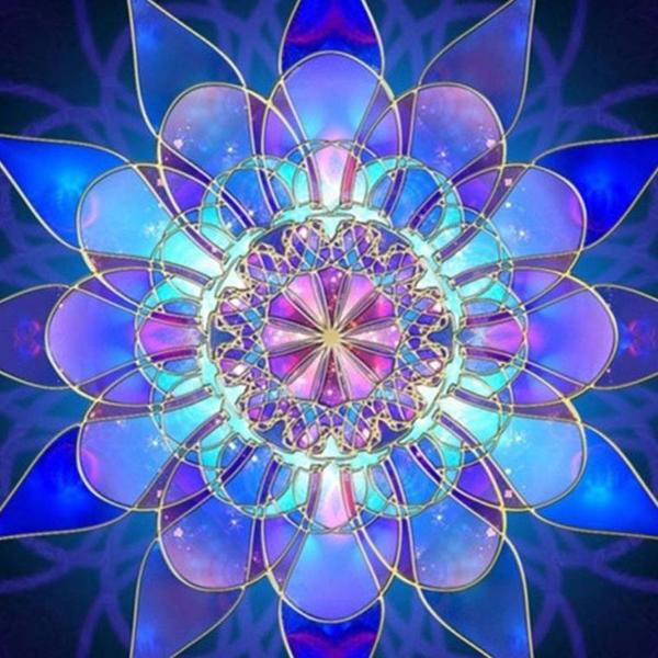 Mandala Flower, 5D Diamond Painting Kits