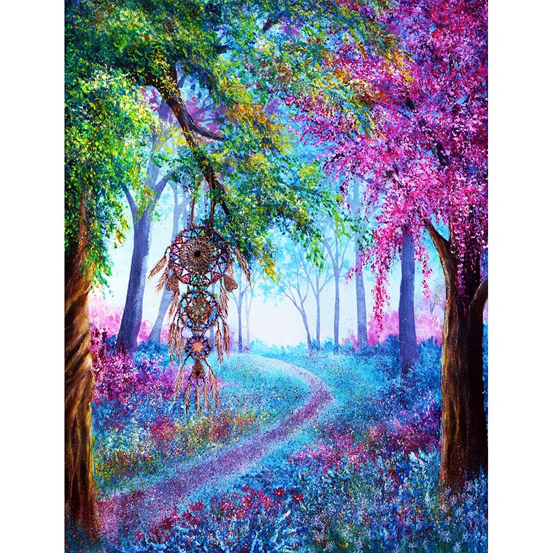 Purple Forest Trail Diamond Painting Kit with Free Shipping – 5D Diamond  Paintings
