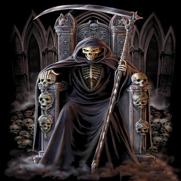 Fantasy Grim Reaper Paint By Numbers - Numeral Paint Kit