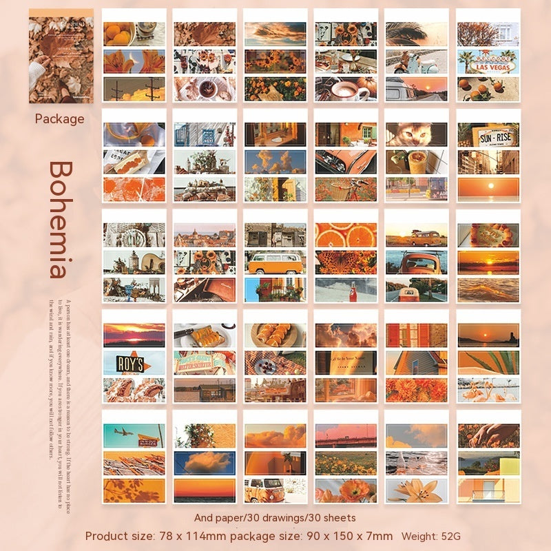Each Trip Series Travel Theme Journal Decorative Source Material