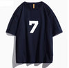 Digital Print Casual Couple Round Neck Half Sleeve