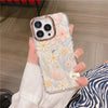 Electroplating Glitter Flower Phone Case Soft Shell