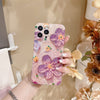 Oil Painting Flower Blu-ray Silicone Soft Phone Case