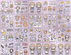 Hand Account Waterproof Sticker Water Cup Decoration Small Pattern Cartoon Girl