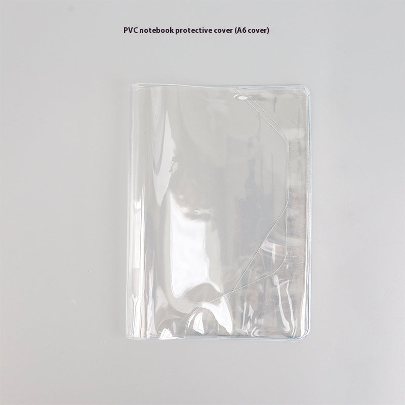 Journal Book Notebook Boy Cover Waterproof Student Transparent Book Cover